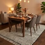 Luxury Wool Moroccan Rug | Handmade Berber Style Carpet view 3