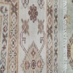 Classic Wool Oushak Carpet | Hand Knotted Artisan Rug view 3