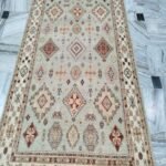 Classic Wool Oushak Carpet | Hand Knotted Artisan Rug view 2