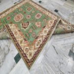 Custom Wool Oushak Carpet | Hand Knotted Handmade Rug view 3