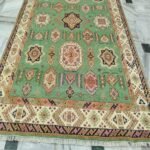 Custom Wool Oushak Carpet | Hand Knotted Handmade Rug view 4