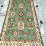 Custom Wool Oushak Carpet | Hand Knotted Handmade Rug view 2
