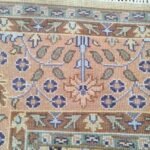 Large Hand Knotted Wool Oushak Carpet | Luxury Floor Rug view 3