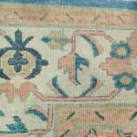 Oushak Style Wool Carpet | Traditional Hand Knotted Rug view 4