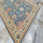 Oushak Style Wool Carpet | Traditional Hand Knotted Rug view 3