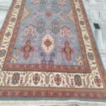 Hand Knotted Wool Oushak Rug | Heritage Inspired Carpet view 2