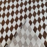 Handwoven Wool Moroccan Rug | Modern Geometric Pattern view 15