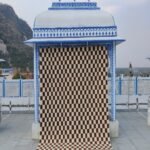 Handwoven Wool Moroccan Rug | Modern Geometric Pattern view 16