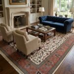 Old-World Oushak Wool Carpet | Traditional Hand Knotted Rug view 20