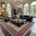 Old-World Oushak Wool Carpet | Traditional Hand Knotted Rug view 11