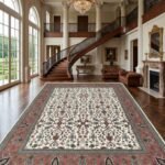 Old-World Oushak Wool Carpet | Traditional Hand Knotted Rug view 6