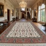 Old-World Oushak Wool Carpet | Traditional Hand Knotted Rug view 5