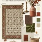 Heritage Oushak Wool Carpet | Hand Knotted in Jaipur, India view 16