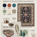 Heritage Floral Wool Carpet | Hand Knotted Oushak Rug view 25