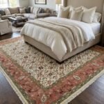 Heritage Oushak Wool Carpet | Hand Knotted in Jaipur, India view 10