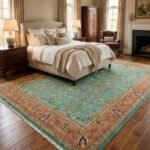 Timeless Oushak Carpet | Traditional Hand Knotted Wool Rug view 23