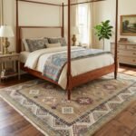 Classic Oushak Floral Carpet | Handmade Wool Rug from Jaipur view 18