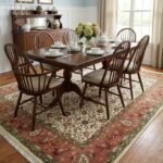 Heritage Oushak Wool Carpet | Hand Knotted in Jaipur, India view 21