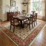 Heritage Oushak Wool Carpet | Hand Knotted in Jaipur, India view 20