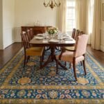 Royal Oushak Wool Rug | Hand Knotted Traditional Carpet view 18