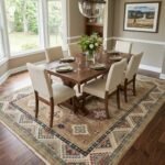 Classic Oushak Floral Carpet | Handmade Wool Rug from Jaipur view 16