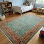 Timeless Oushak Carpet | Traditional Hand Knotted Wool Rug view 12