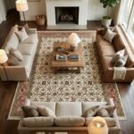 Heritage Oushak Wool Carpet | Hand Knotted in Jaipur, India view 5