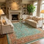 Timeless Oushak Carpet | Traditional Hand Knotted Wool Rug view 18