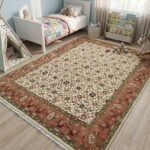 Heritage Oushak Wool Carpet | Hand Knotted in Jaipur, India view 14