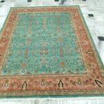 Timeless Oushak Carpet | Traditional Hand Knotted Wool Rug view 3