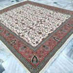 Old-World Oushak Wool Carpet | Traditional Hand Knotted Rug view 4
