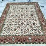 Heritage Oushak Wool Carpet | Hand Knotted in Jaipur, India view 19